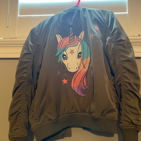 Unicorn bomber jacket - Picture 2 of 3